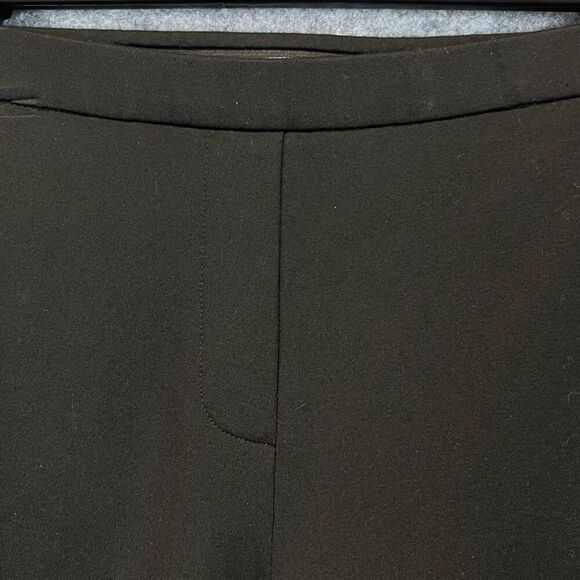 ANTONIO MELANI Trouser Pants Women's Sz 10 Black High Rise Pull-on Ankle Stretch - Picture 12 of 14